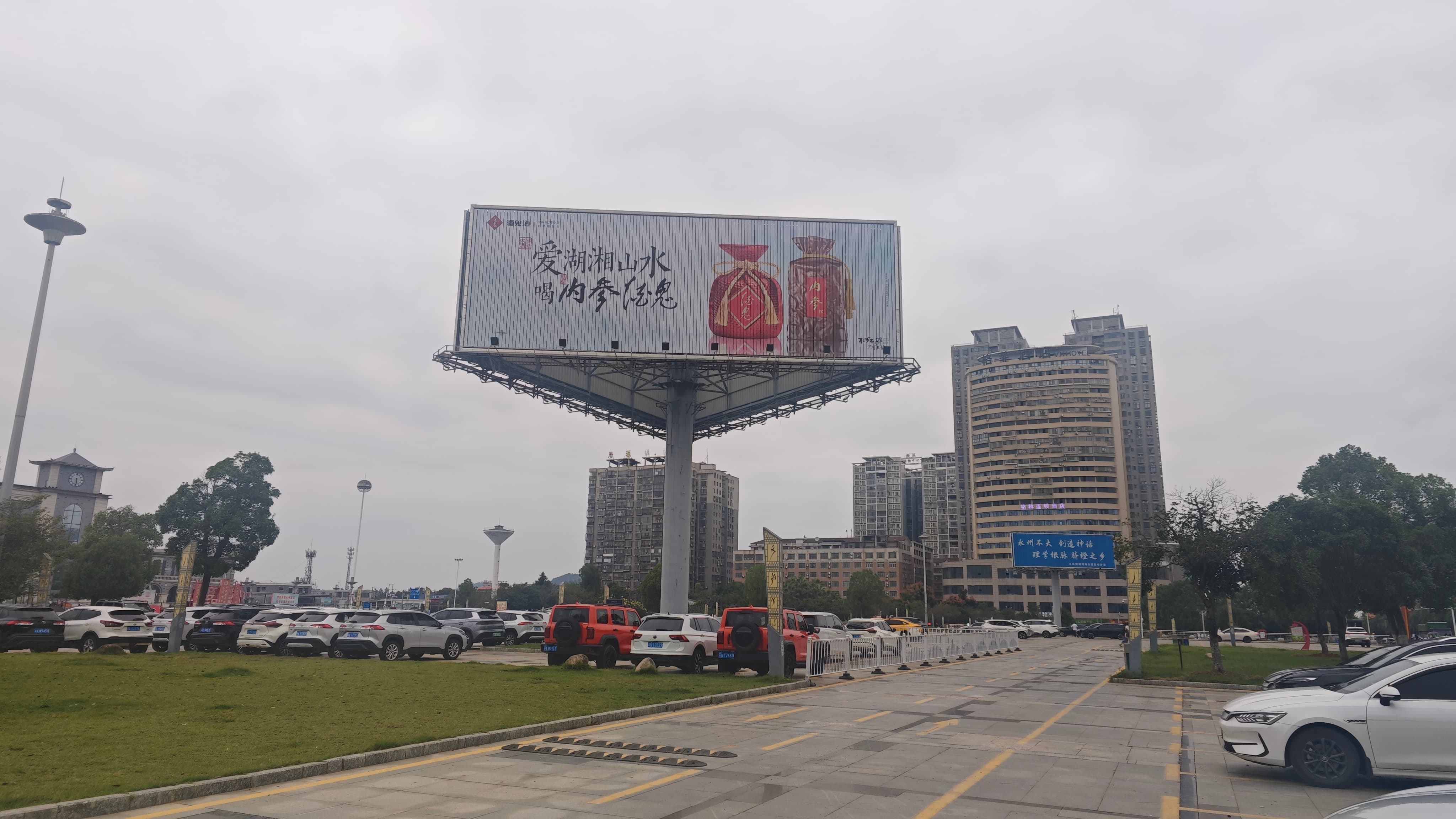 永州站立柱 品宣广告